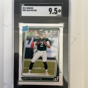 SGC 9.5 Zach Wilson Rookie Rated